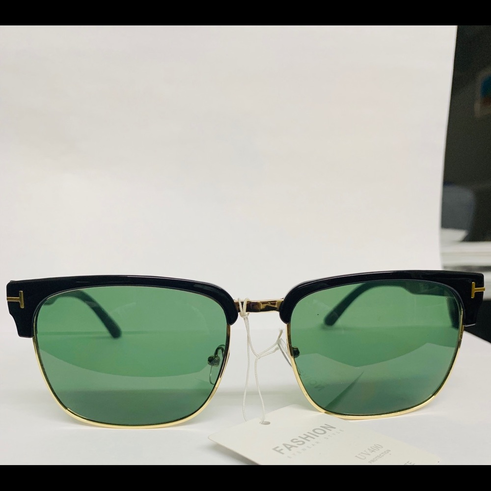 Polarized Designer Clubmaster Classic Sunglasses